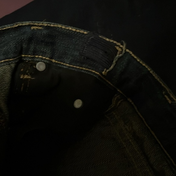 Wrangler new without tags retro boot cut jeans. Size 14 slim. Elastic adjusters - Picture 6 of 6